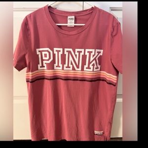 PINK by Victoria Secret: T-shirt in pink size M